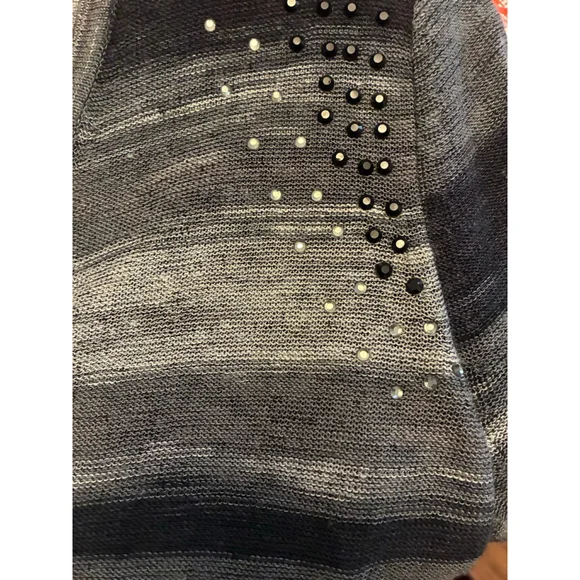 0067 NWT Betty Barclay Black and Grey Cardigan Size UK 38/US Medium (6-8) - Picture 5 of 7